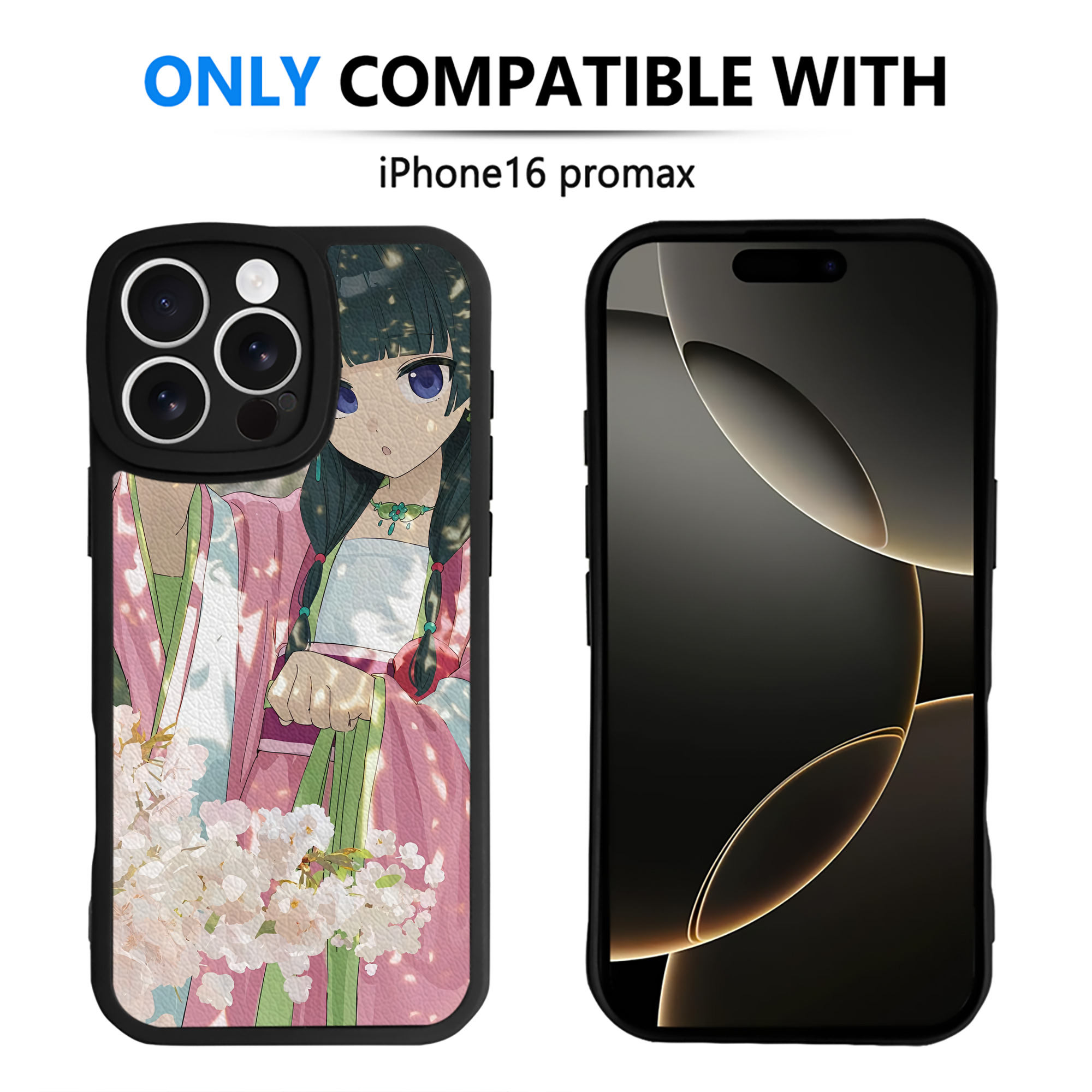 薬屋のひとりごと The Apothecary Diaries 【iPhone 16シリーズ対応】シリコンスマホケース（レザー調） 材質：シリコン